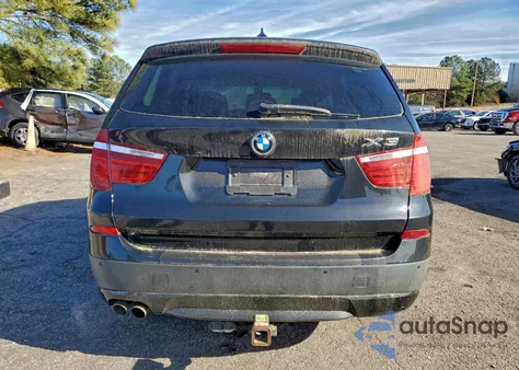 2012 BMW X3 xDrive28I z USA, uszkodzony, nr VIN 5UXWX5C56CL727199